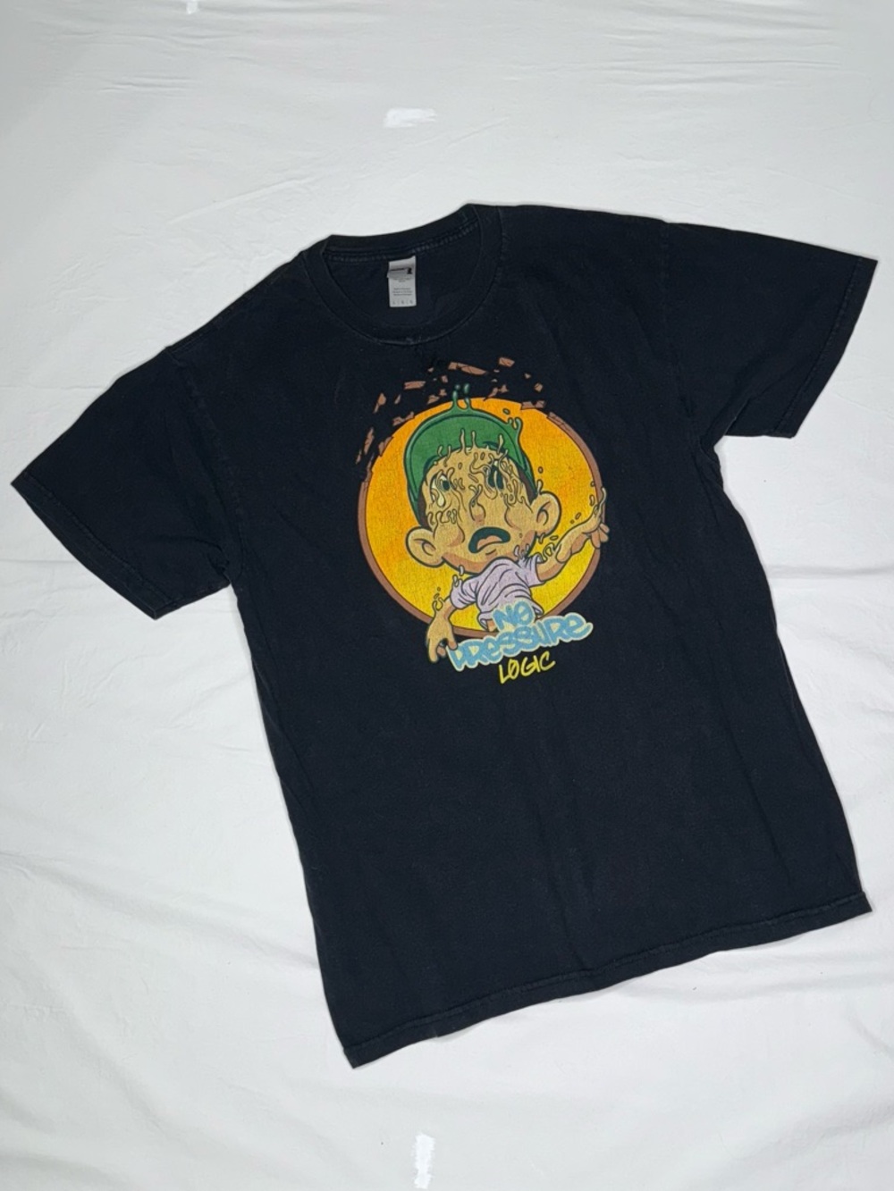 Logic - No Pressure Bobby Boy Limited Edition Black Tee